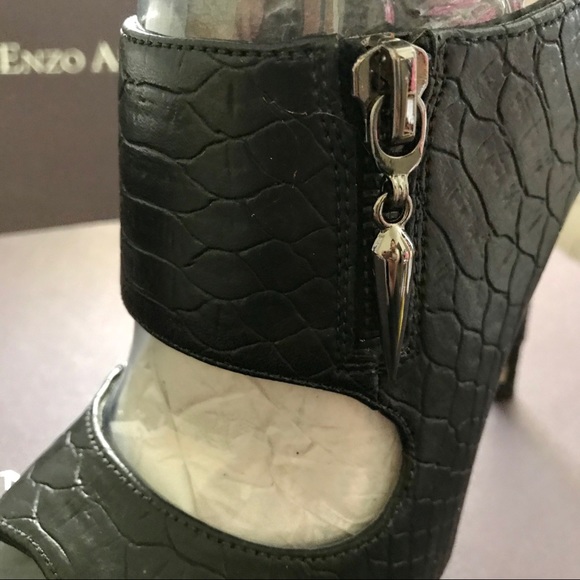 NIB Enzo Angiolini Nyambi zip heel 4M - Picture 9 of 12